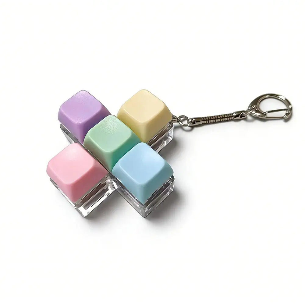 Keyboard Clicker Fidget Keychain
