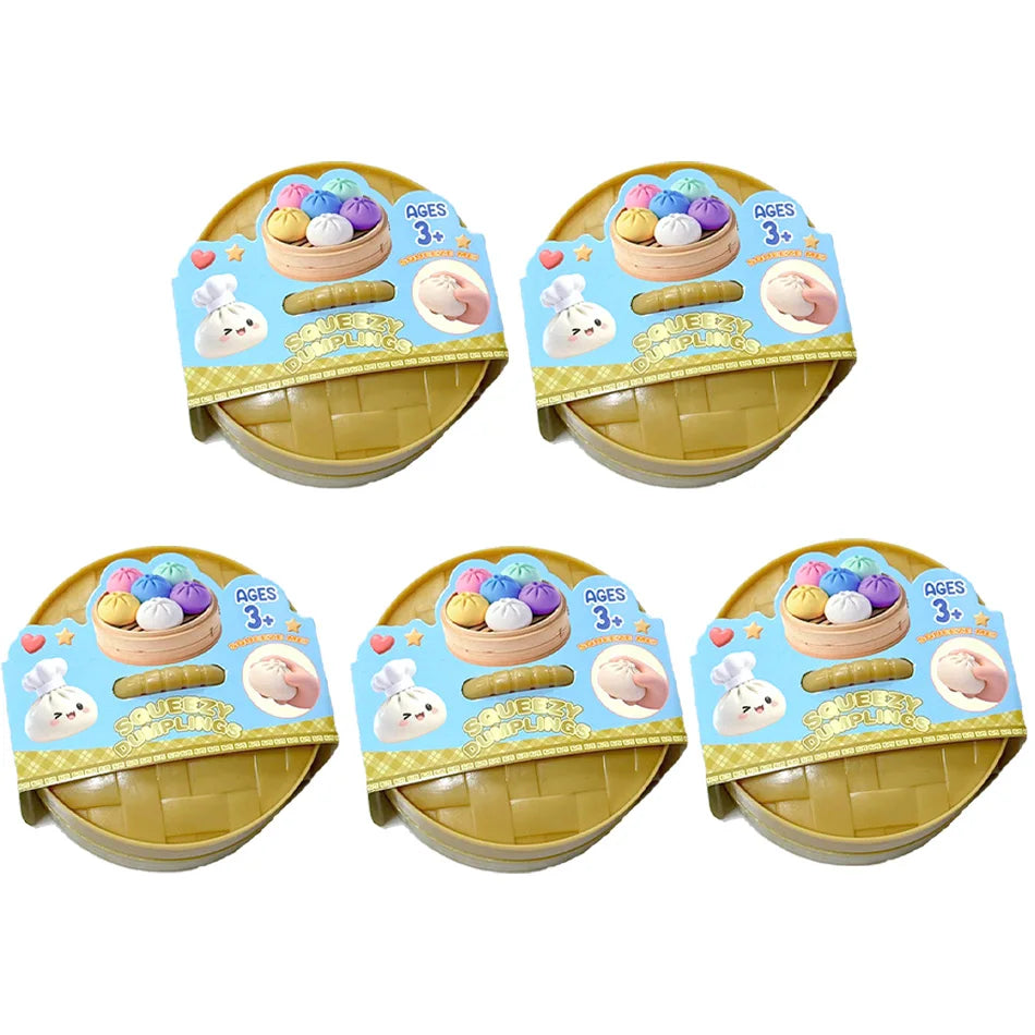 Glitter Dumpling Squishy Fidget Toy (6 Styles)