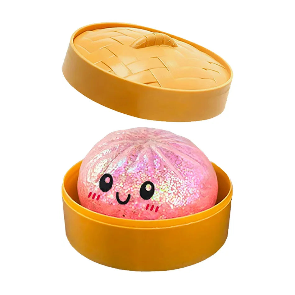 Glitter Dumpling Squishy Fidget Toy (6 Styles)