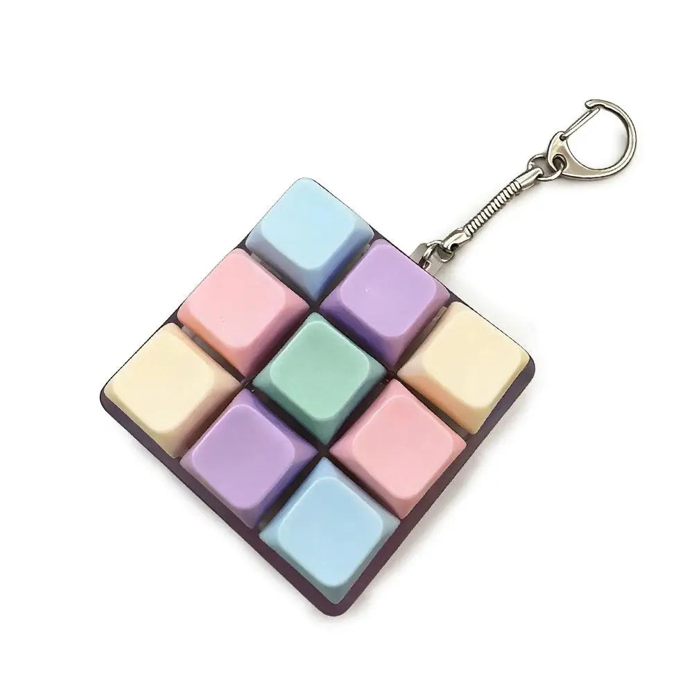 Keyboard Clicker Fidget Keychain