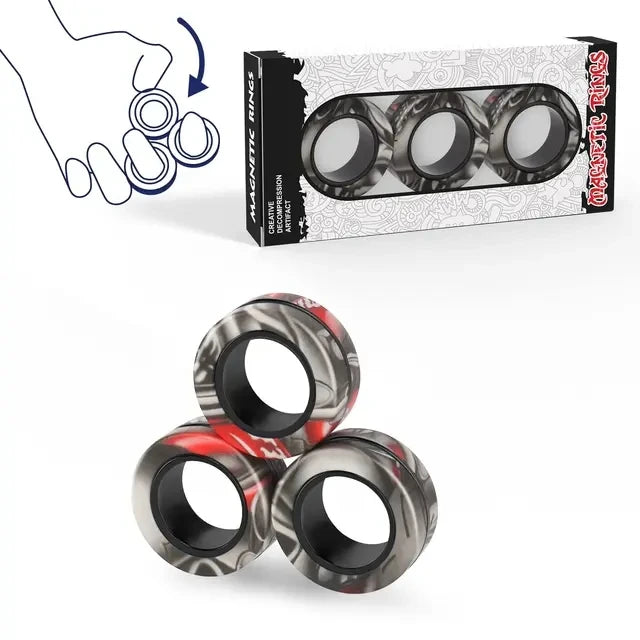 Magnetic Fidget Rings