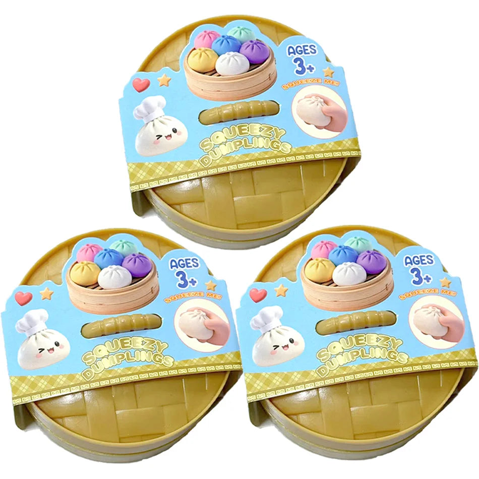 Glitter Dumpling Squishy Fidget Toy (6 Styles)