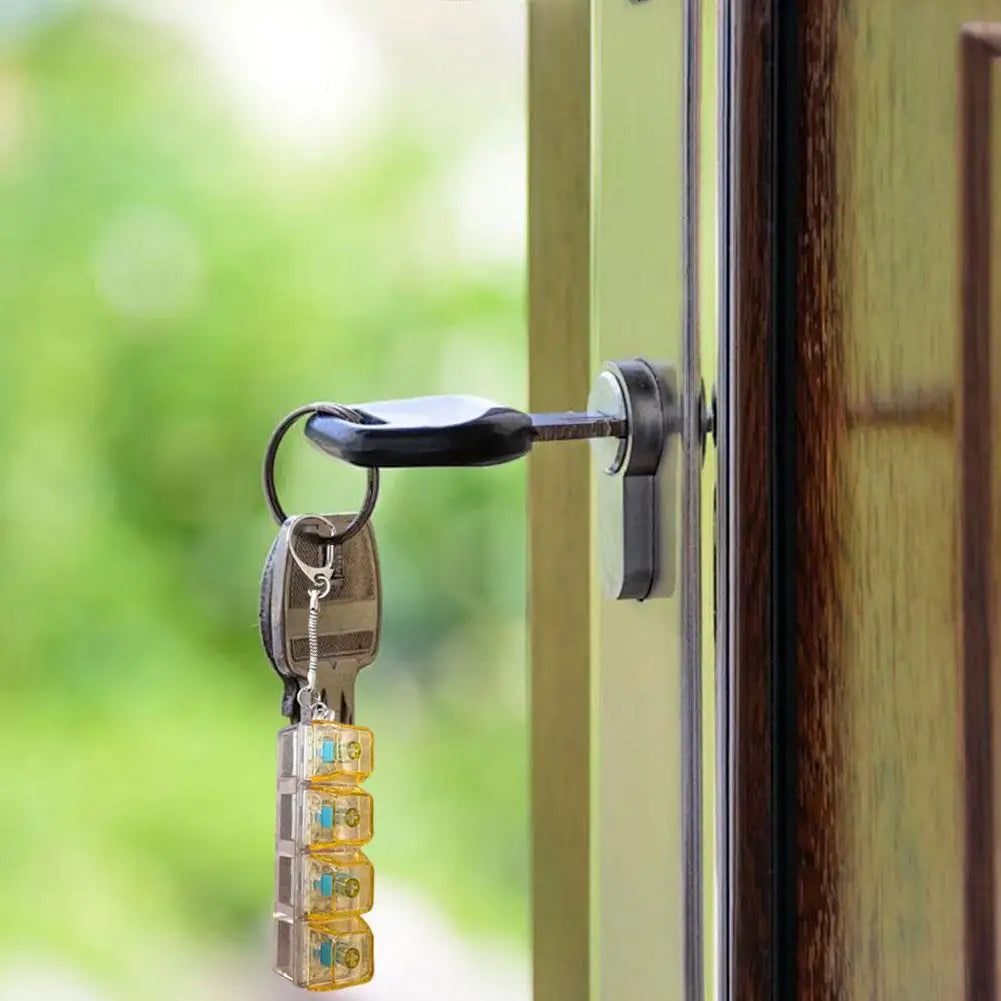 LED Crystal Keycap Fidget Keychain