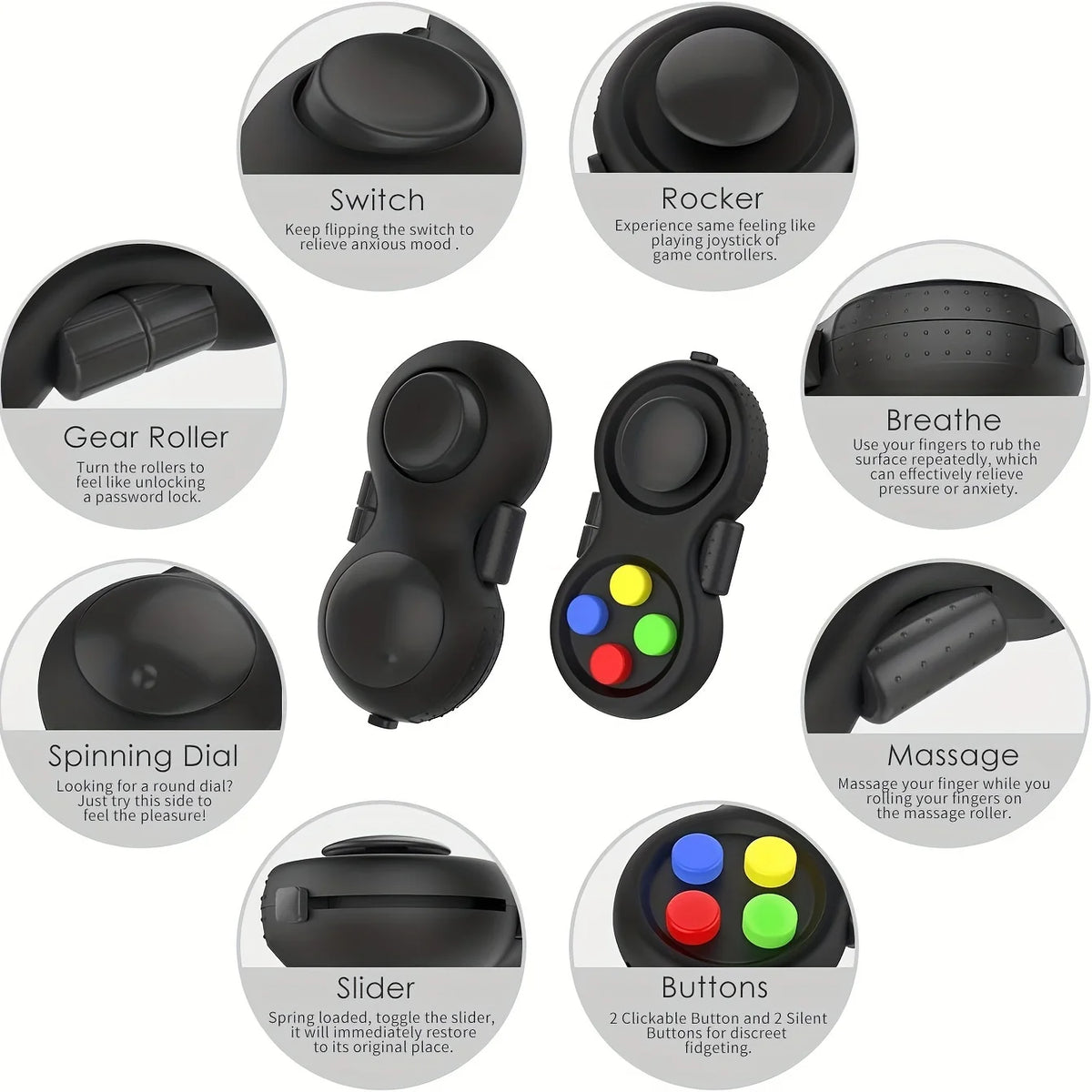 Fidget Controller Pad
