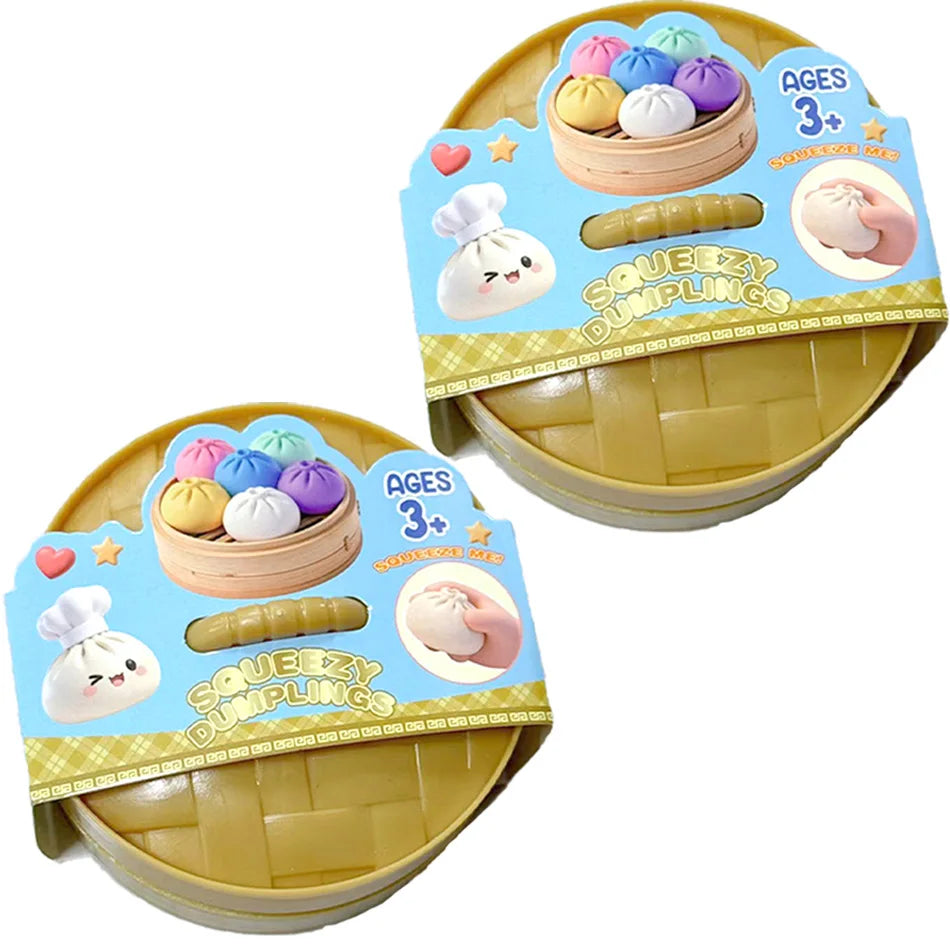 Glitter Dumpling Squishy Fidget Toy (6 Styles)