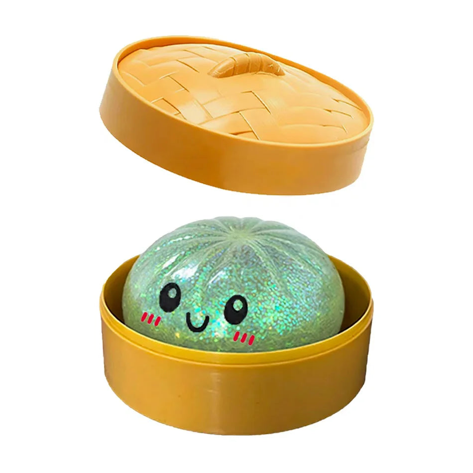 Glitter Dumpling Squishy Fidget Toy (6 Styles)