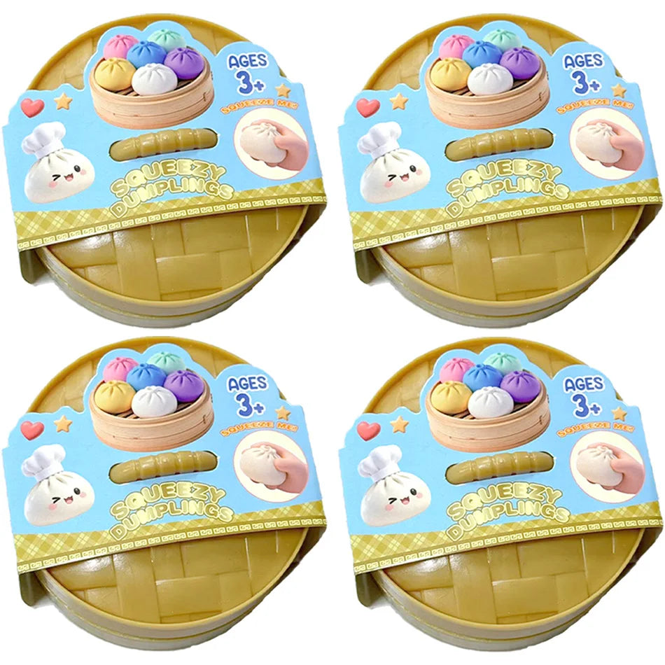 Glitter Dumpling Squishy Fidget Toy (6 Styles)