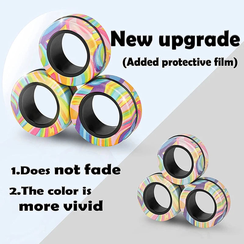 Magnetic Fidget Rings