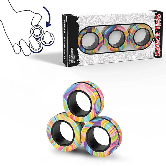 Magnetic Fidget Rings