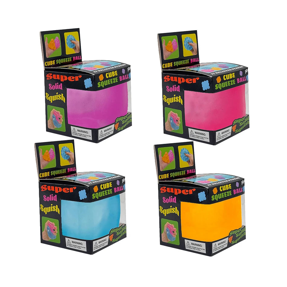 Slow-Rising Sensory Foam Cube