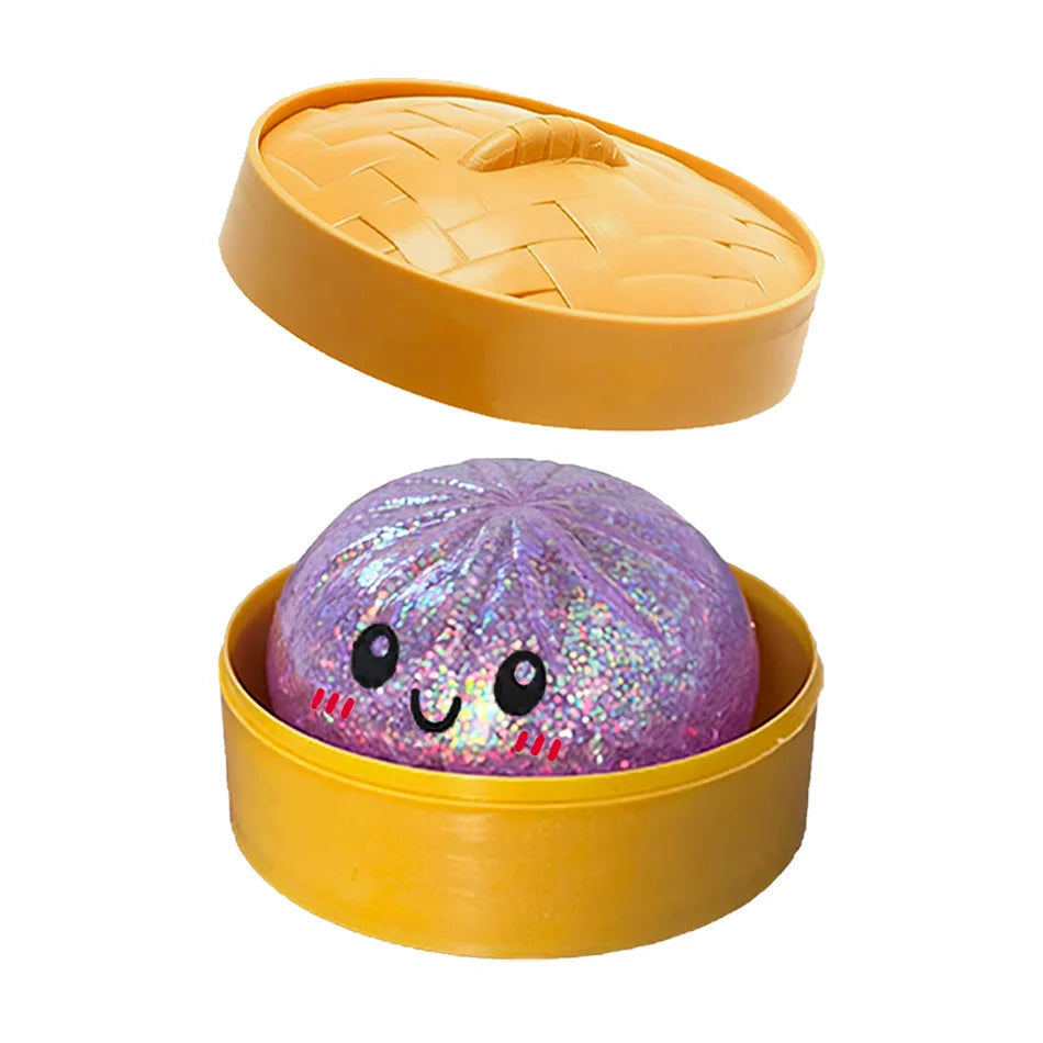 Glitter Dumpling Squishy Fidget Toy (6 Styles)