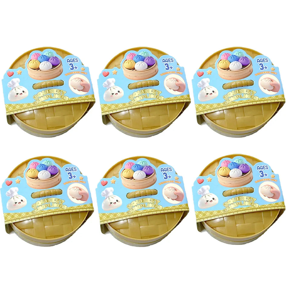 Glitter Dumpling Squishy Fidget Toy (6 Styles)